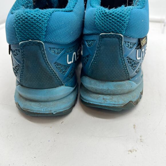 La Sportiva Hiking Boots Womens 8 Gore-Tex Synthesis Mid GTX Teal Blue ** - Picture 10 of 14